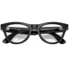 Умные очки Ray-Ban Meta* Skyler Gen 2 Shiny Black, Прозрачные линзы для компьютера Clear Blue-Violet (RW4014)